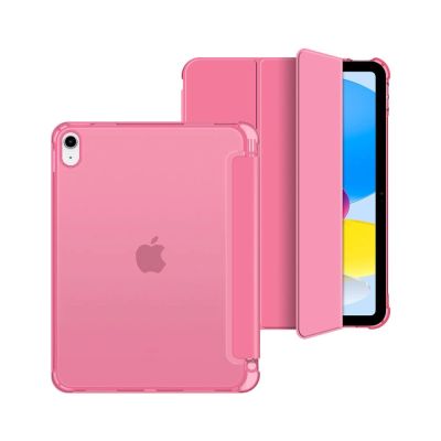 2. Tech-Protect SC Pen Hybrid Case for iPad 10 / 2022 - Pink - Transparent