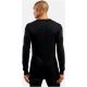 4. Men’s Odlo BL TOP Crew Neck l/s ACTIVE WARM ECO T-Shirt Size M Black