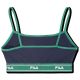 2. Fila Candelo Sports Bra Navy Blue and Green FAW1203 50004