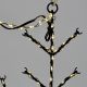 5. DECORATIVE HANGING SNOWFLAKE WITH 470 LEDS, WARM WHITE