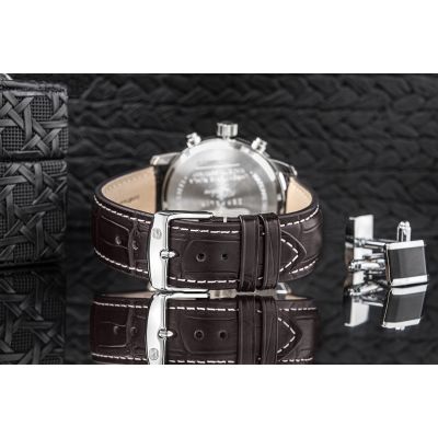 6. ZEPPELIN 100 Yahre 7680-1 Men's Watch + BOX
