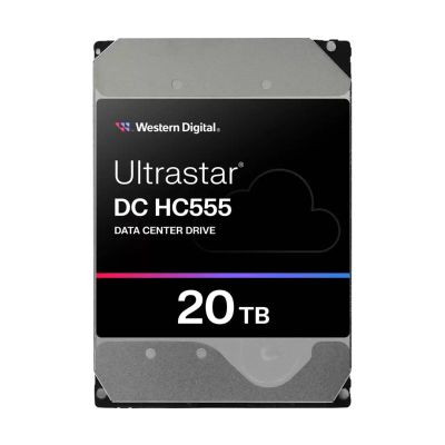2. Western Digital Ultrastar DC HC555 WUH722020CL5204 HDD server drive (20 TB; 3.5"; SAS)
