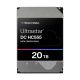 2. Western Digital Ultrastar DC HC555 WUH722020CL5204 HDD server drive (20 TB; 3.5"; SAS)
