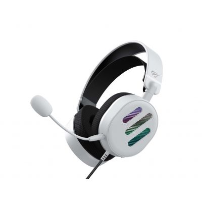 5. Havit H2038U Gaming Headphones (White/Black)