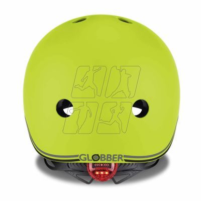 9. Helmet Globber Lime Green Jr 506-106