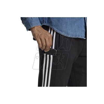 4. Pants adidas Essentials French Terry Tapered Cuff 3-Stripes M HA4337