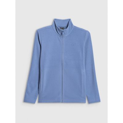 7. Regular fleece without hood for boys 4F 4FJRSS26TFLEM508-32S