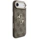 4. Guess 4G Big 4G Classic Logo Case for iPhone Air - Brown and Gold