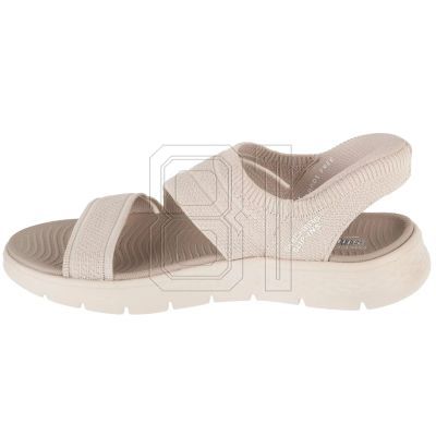 2. Skechers Slip-Ins: Go Walk Flex Sandal - Enticing 141482-NAT Gray 37