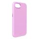 Puro Liquid Silicon Cover "ICON MAG PRO" with Magsafe, metal buttons and camera ring for iPhone 16E, pink