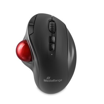 2. MediaRange MROS263 mouse Home Right side USB Type-C Trackball 2400 DPI