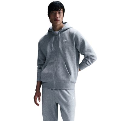 Nike Club BB FZ Hoodie Men's Gray FN3861 063 2XL