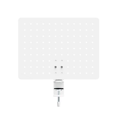 Activejet APB-002W Desk Organizer. Rotating perforated board. Gray and white.