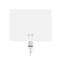 Activejet APB-002W Desk Organizer. Rotating perforated board. Gray and white.