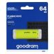 GoodRam UME2 UME2-0640Y0R11 pendrive (64GB; USB 2.0; yellow)