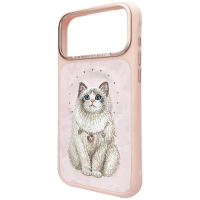2. Nimmy Lucky Fashion Cat MagSafe case for iPhone 17 Pro Max - pink