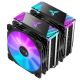17. Jonsbo CR-2000GT CPU cooler with radiator and 12 cm fan, black, 1 pc.