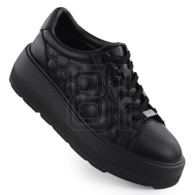 Filippo W DP7285 PAW639A quilted platform shoes