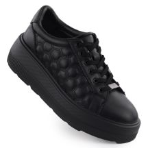 Filippo W DP7285 PAW639A quilted platform shoes