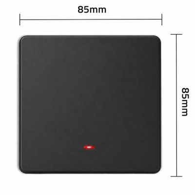 13. QOLTEC LIGHT ON/OFF SWITCH | 1-CHANNEL | WI-FI | TIMER | TUYA | BLACK