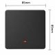 13. QOLTEC LIGHT ON/OFF SWITCH | 1-CHANNEL | WI-FI | TIMER | TUYA | BLACK