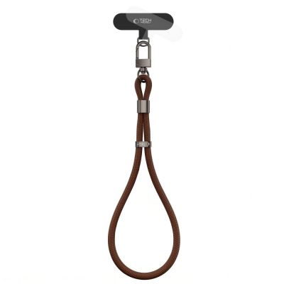 2. Tech-Protect C11S Rope Wrist Strap for Phone - Brown