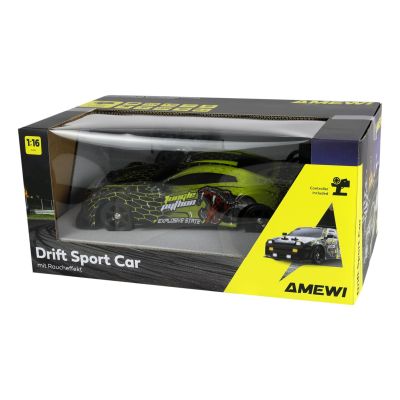 9. Amewi RC Drift Sport GTR 4WD 1:16 RTR Car Green
