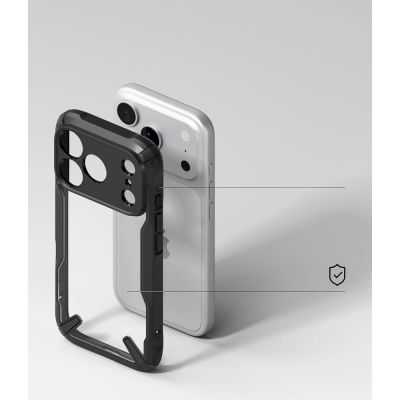 6. Ringke Fusion X Case for iPhone 18 Pro Max / 17 Pro Max - Black