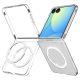 2. Spigen AirSkin Mag MagSafe Case for Samsung Galaxy Z Flip 7 - Clear and White