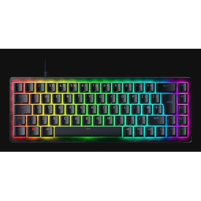 7. Razer Huntsman V3 HE Magnetic Mini 65% 8KHz Gaming Keyboard USB QWERTY English Black