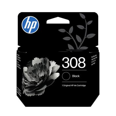 49. HP Tri-Color/Black Dual Ink Cartridge Pack 308