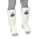 7. Flexible Shin Guards M - Shinrage White