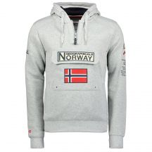 Geographical Norway 3/4 Gymclass sweatshirt 100 M WU4184H/GN B-Grey