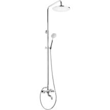 Rain shower with bathtub tap