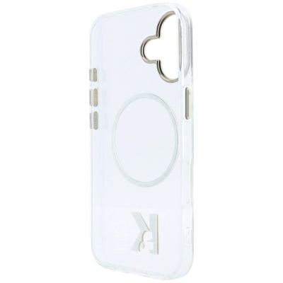 7. Karl Lagerfeld IML K Head Logo MagSafe Case for iPhone 17 - Clear