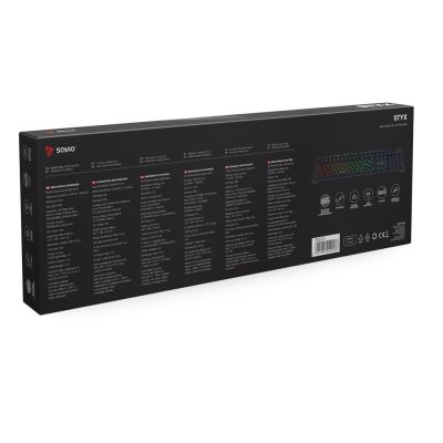 11. SAVIO MECHANICAL KEYBOARD STYX OUTEMU BLUE, HOT SWAP, RGB