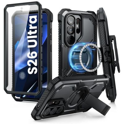 2. Supcase iBlason ArmorBox Clip Mag MagSafe Case for Samsung Galaxy S26 Ultra - Black