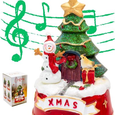 7. SNOWMAN PLAYING CHRISTMAS DECORATION