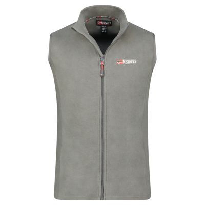 6. Men’s Fleece Jacket Geographical Norway VUG DARK GREY DB MEN 233 (WZ4424H/GN-DARK GREY)