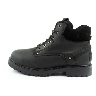 2. Wrangler Yuma men's boots, Chelsea boots, elegant leather, black