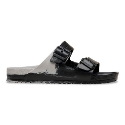 2. Birkenstock Men's ARIZONA EVA Slides 1032110 STONE COIN/BLACKMULTI (Standard Width)