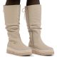 6. Waterproof women’s platform boots, beige – Rieker Y6370-60