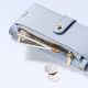 9. Dux Ducis Lawa Leather Case for iPhone 15 Pro Max - Blue