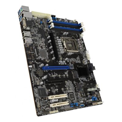 2. ASUS P12R-E Server Board LGA-1200, C256, 4DIMM, 1*PCIe x16 slot, 3*PCIe x8 slots, 2*M2, 2 x Intel® I210AT + 1 x Mgmt LAN, ATX
