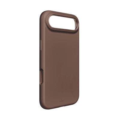 Puro Icon Mag Pro Liquid Silicone Case for iPhone 17 Air, MagSafe Compatible, with Camera Protection and Aluminum Buttons - Brown
