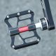 8. Rockbros K3462F-BK Detachable Quick Release Bicycle Pedals - Black