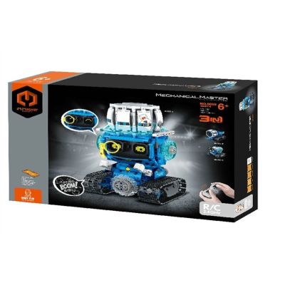 RC programmable robot blocks class programmable robot 3in1 494pcs