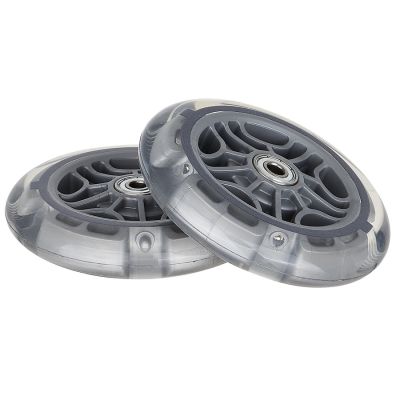 2. Glowing scooter wheels 121mm 2 pcs (538-003)