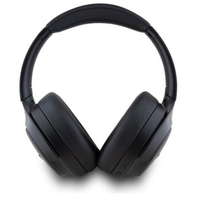 3. BMW Bluetooth ANC On-Ear Headphones BMBHKL601SSLVK Black/Black Metal Logos