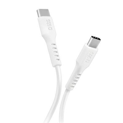 SBS TECABLETCC10W USB-C Cable - USB-C Power Delivery 25W 1 m - white
